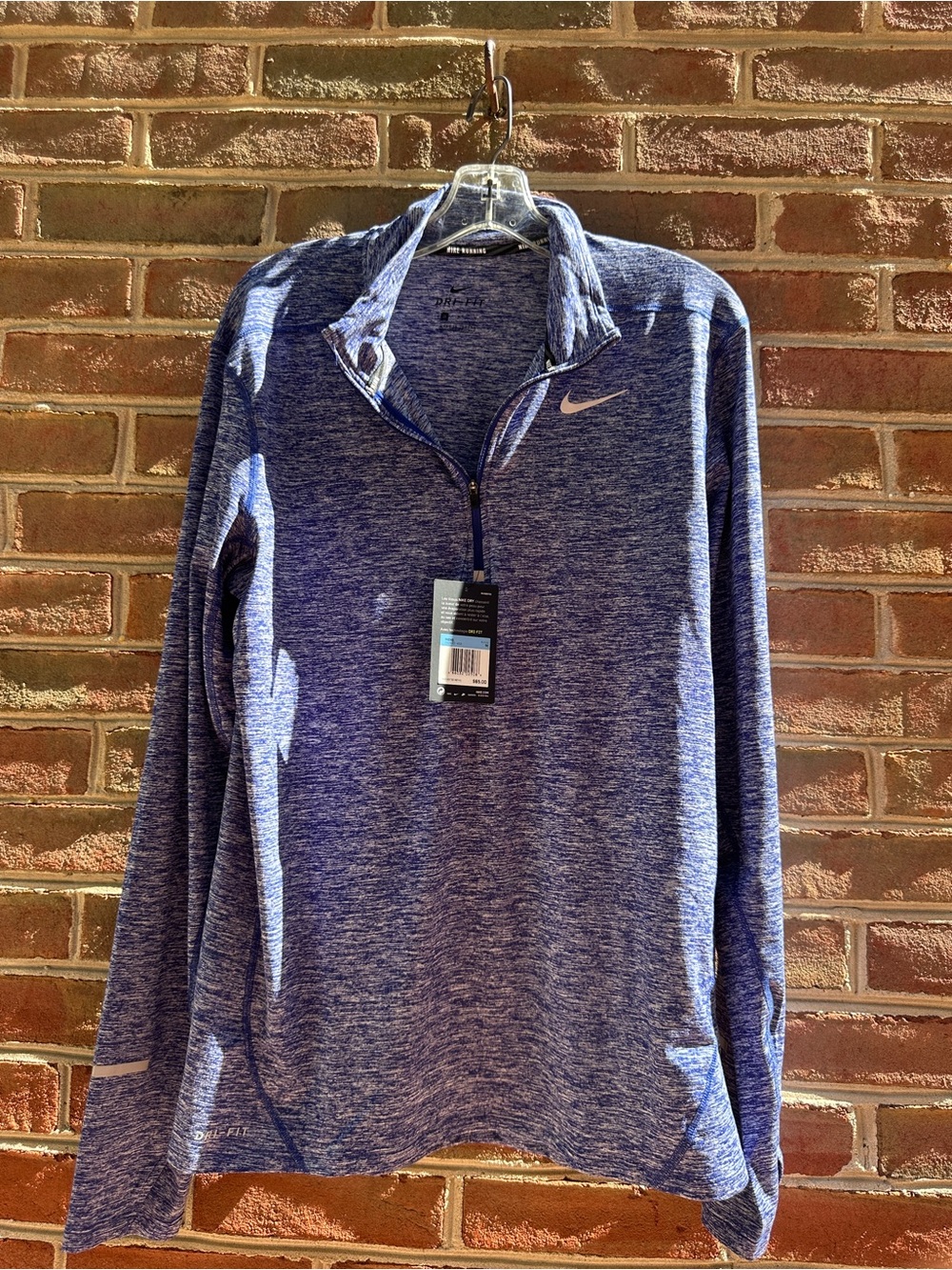 NWT Nike Running Dri-FIT 1/2 Zip Pullover Blue Men’s M 683658-459